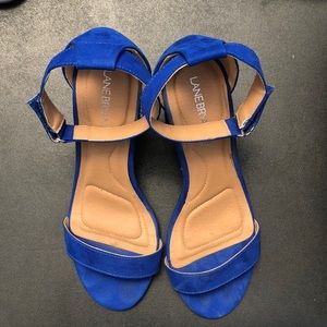Blue Lane Bryant Heels
